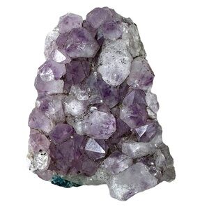 100% Natural Raw Amethyst Quartz Crystal cluster •	FINAL MARKDOWN